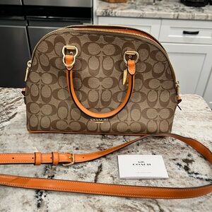 Coach Katy Satchel - NWOT
